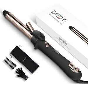 Prizm 1" Rotating Curling Iron Nano Titanium Auto Spin Hair Care
